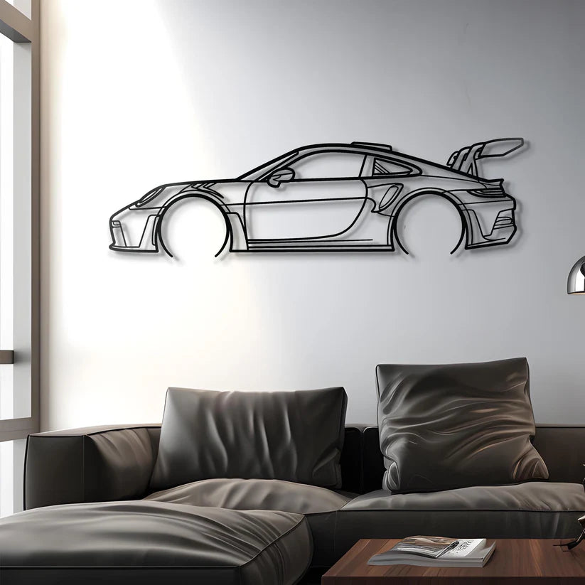 2023 911 (992) GT3 RS Metal Silhouette