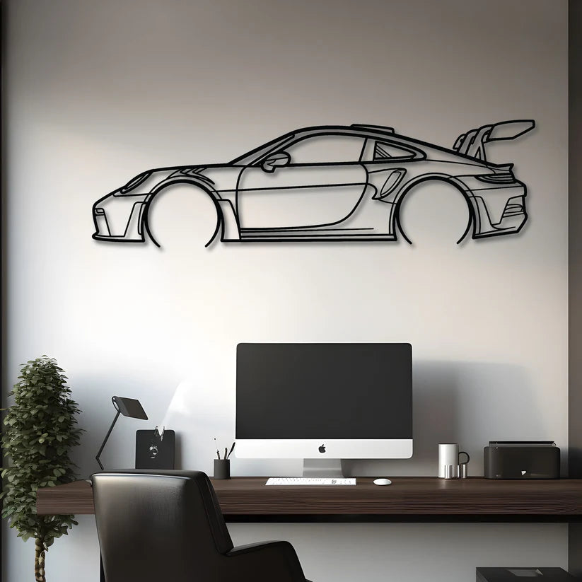 2023 911 (992) GT3 RS Metal Silhouette