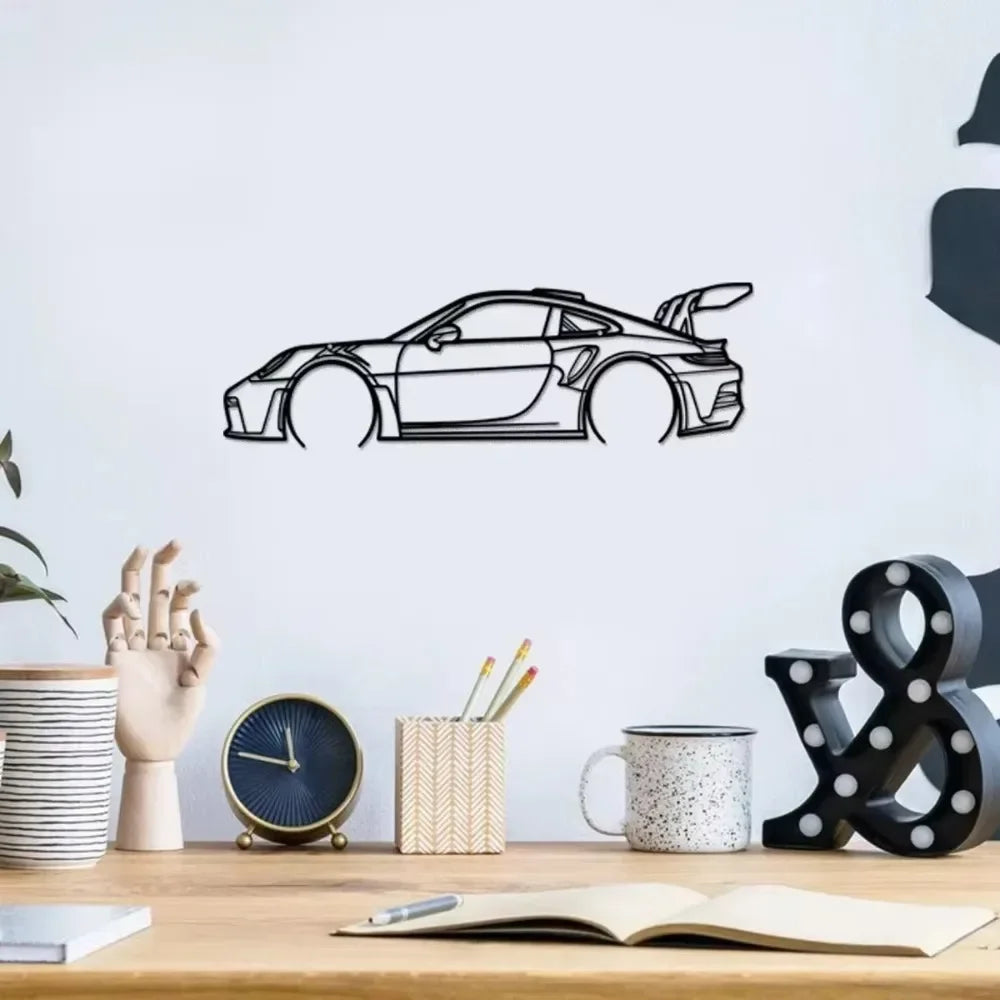 2023 911 (992) GT3 RS Metal Silhouette